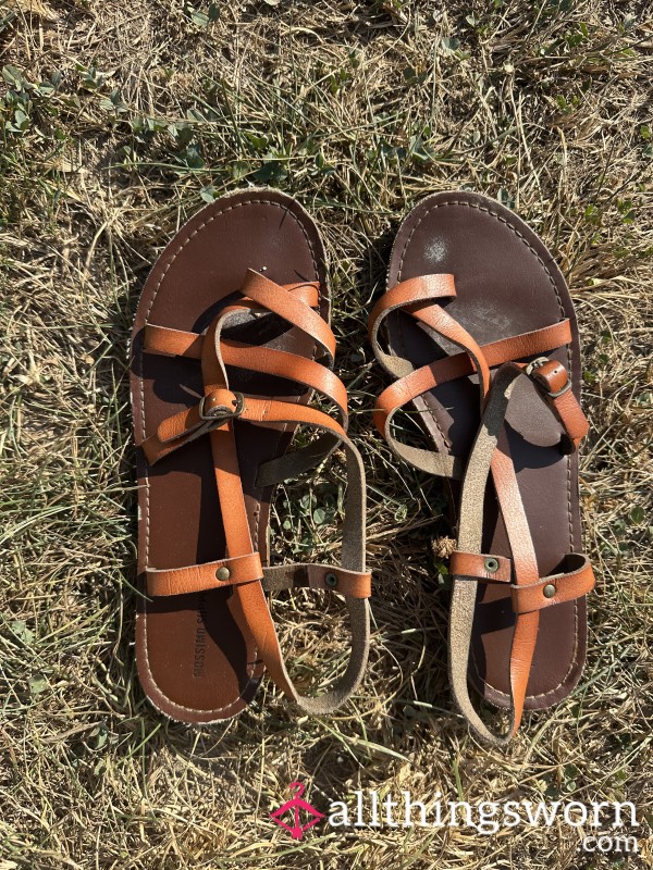 Well-Loved Leather Sandals