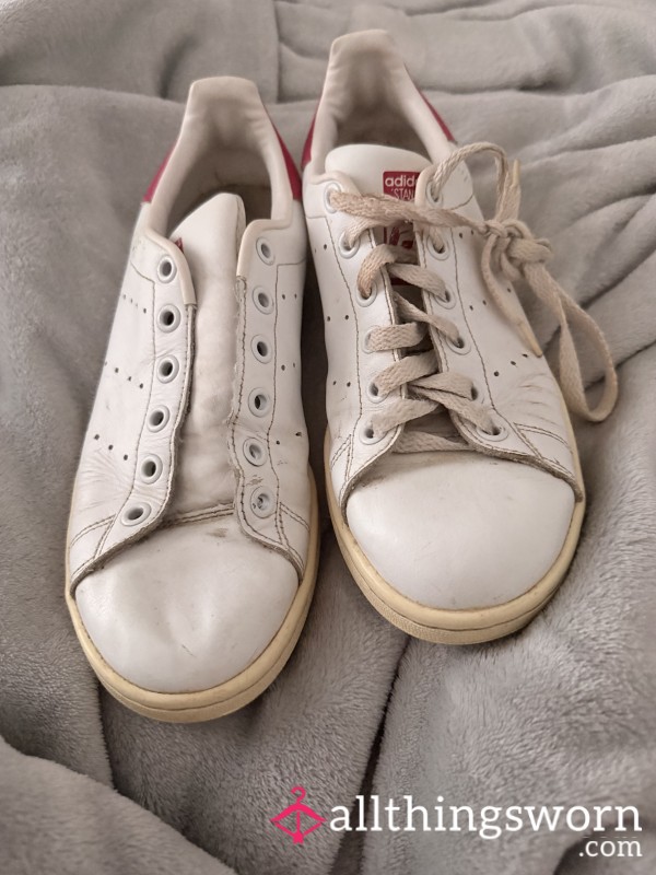 Well Loved Old Trainers ~moulded To My Feet🖤✨