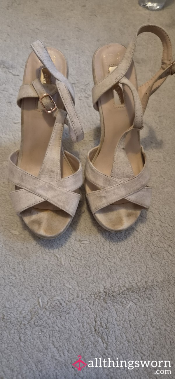 Well Loved Open Toe Heels