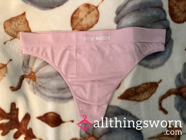 Well Loved Pink Thong 💋