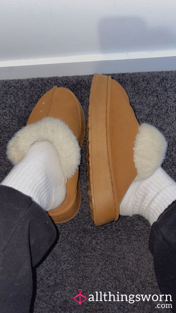 Well Loved Platform Slippers