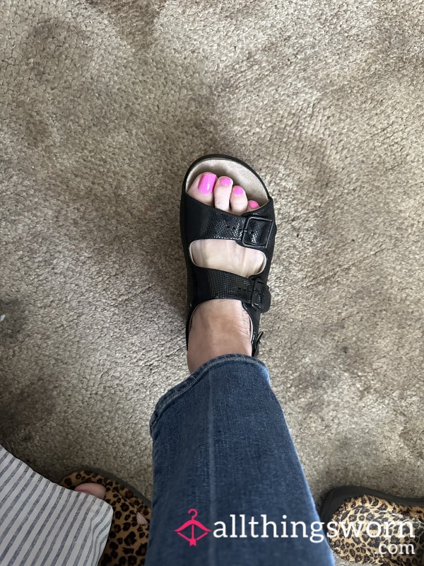 Well-Loved SAS Sandals | Mature Woman | Soft, Broken-In & Full Of Life