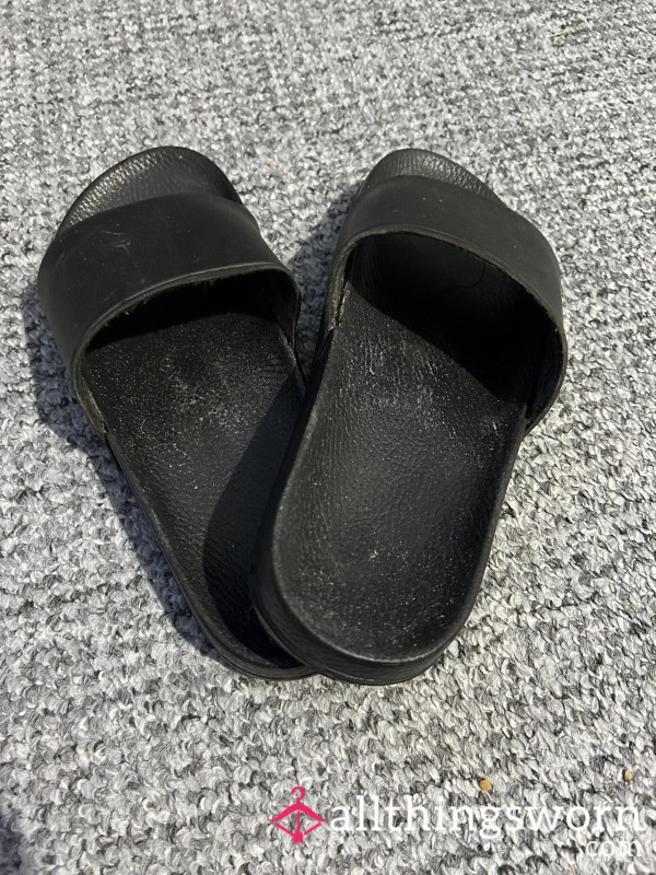 Well Loved Slides After Weeks Of Wear
