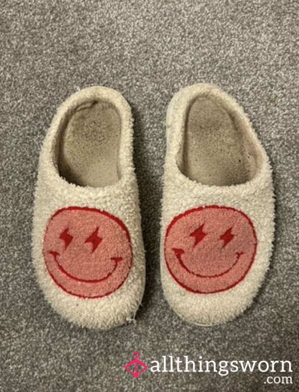 Well Loved Slippers, Sweaty And Dirty