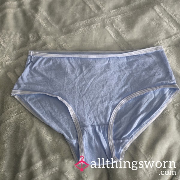 Well Loved Small Baby Blue Panties