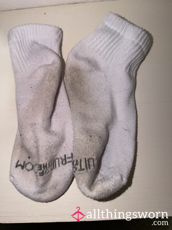 Well-Loved Socks Ready For A New Home