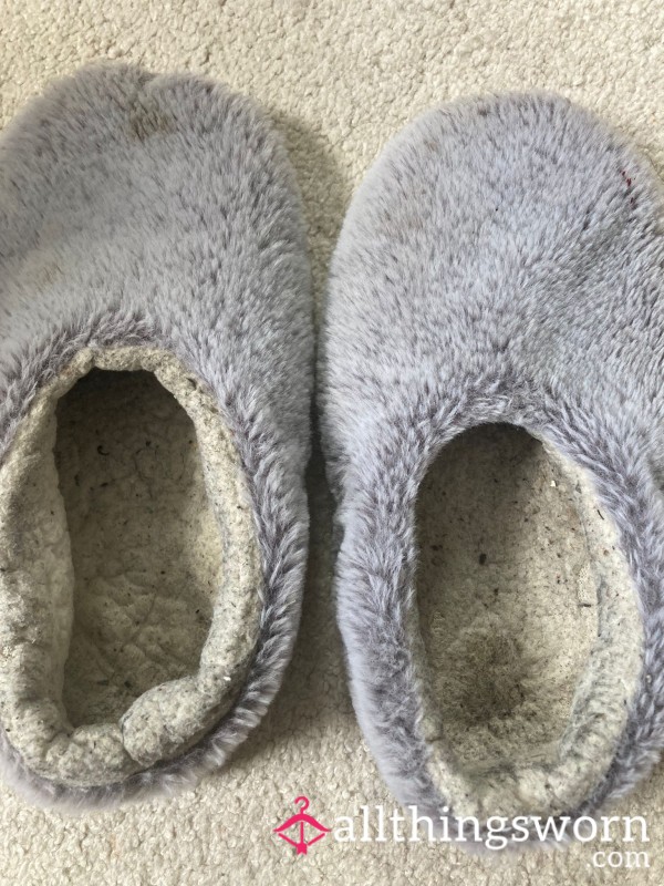 Well Loved, Well Worn Dirty Slippers