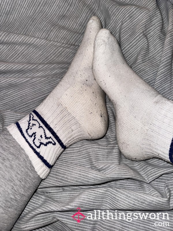 Well-Loved White Socks 🤍