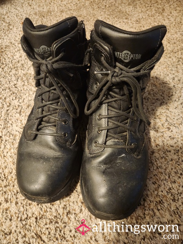 Well Loved Work Boots