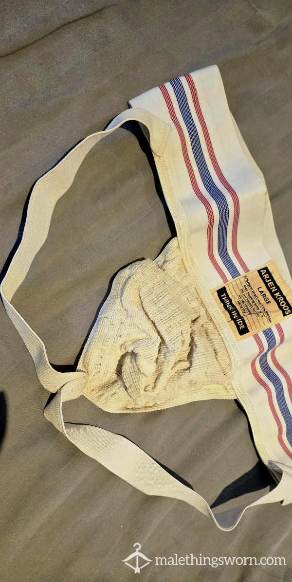 **SOLD** Well Stained And Smells Jockstrap* SOLD*