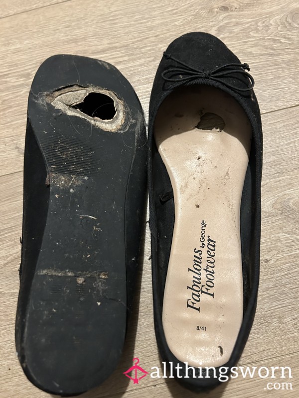 Well Trashed Size 8 Work Shoes