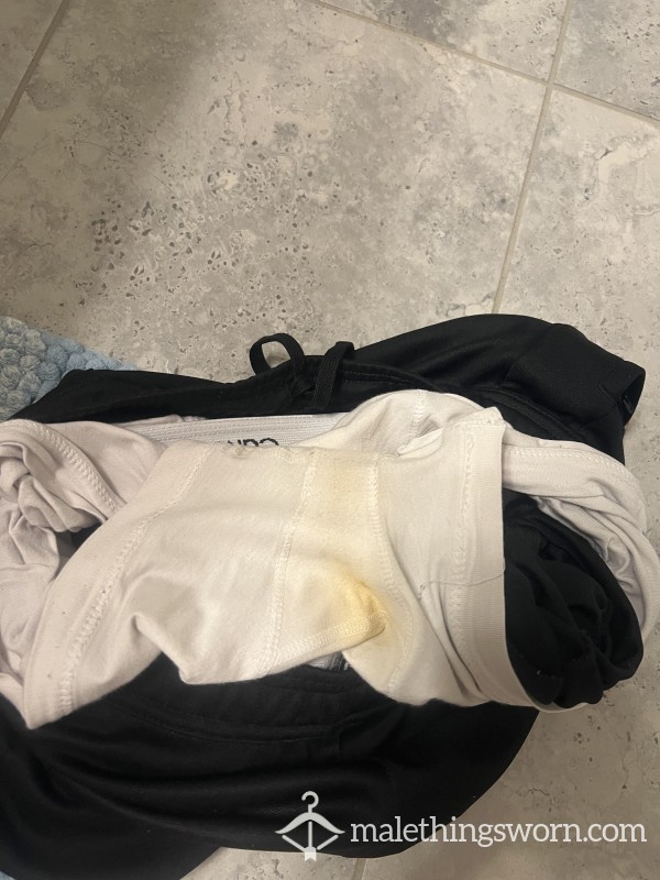 Well Traveled 3 Day Worn And Slept Briefs