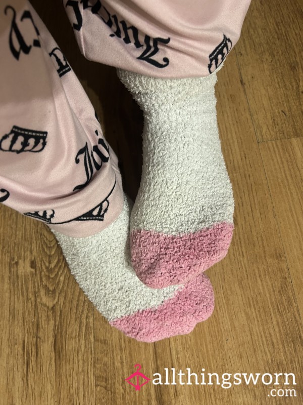 Well Used And Slept In All Night Bed Socks