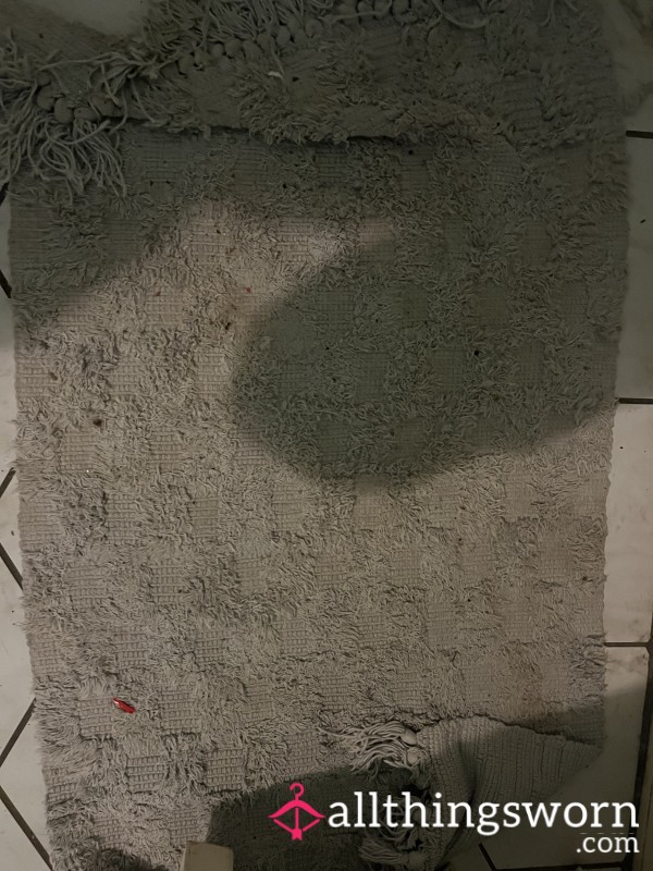 Well Used Bath Rug