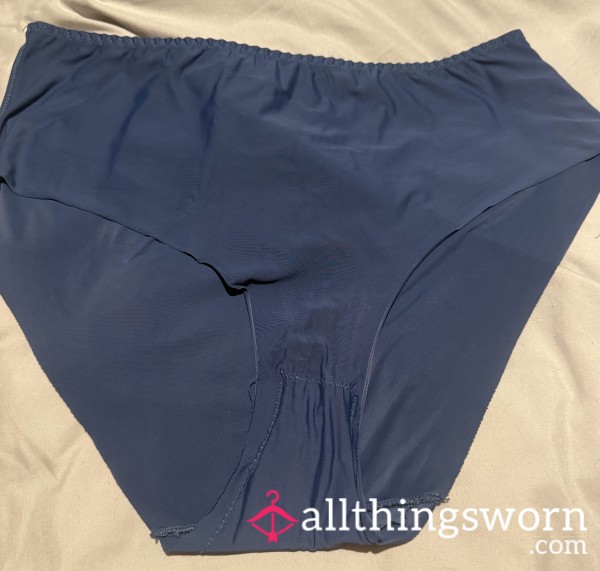 Well Used Blue Panties
