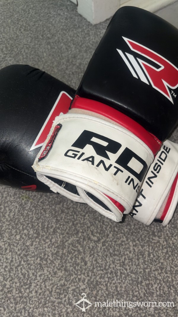 Well Used Boxing Gloves