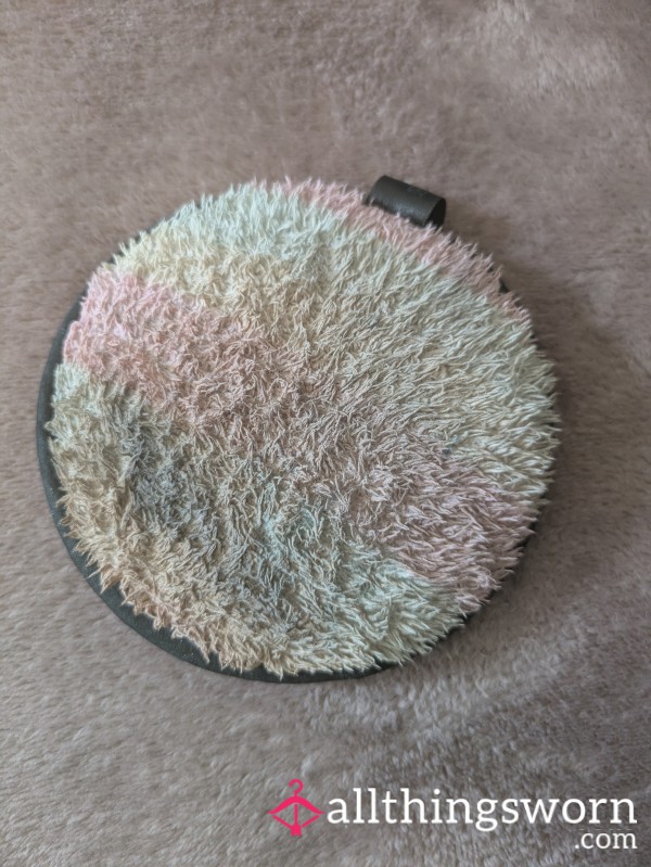 Well Used Dirty Reusable Make Up Remover