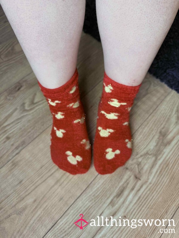 Well Used Fluffy Socks!
