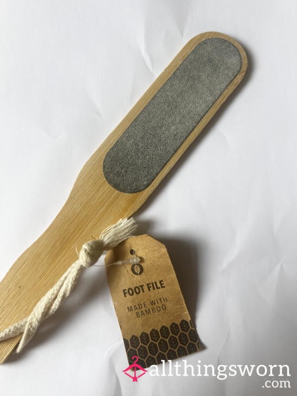 Well Used Foot Dust File
