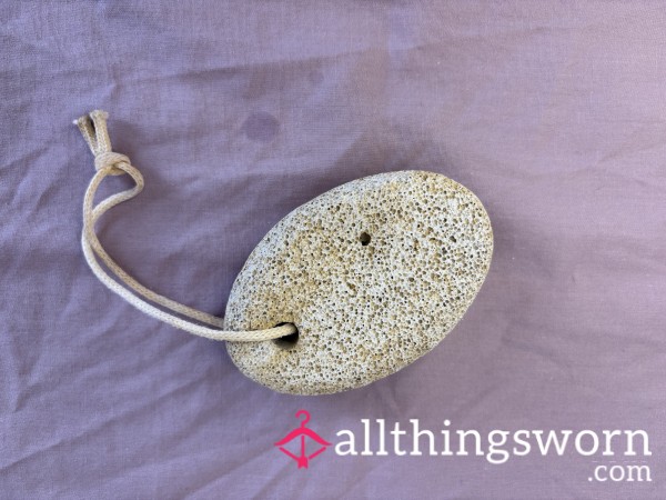 Well Used Foot Scrubbing Stone
