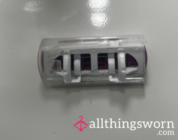 Well Used Hairy Razor Head