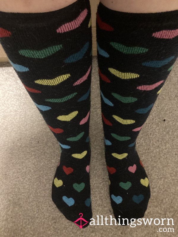 Well Used Hiking Socks