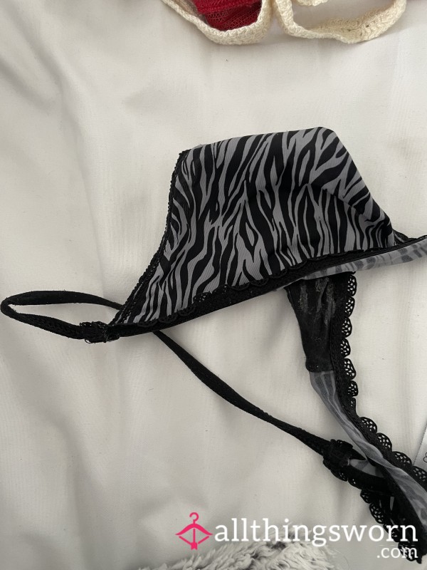 Well Used Holiday Thongs 👙