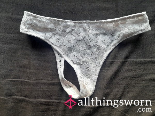Well Used Lace Thong