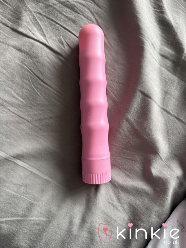 Well Used Large Pink Vibrating Di**o