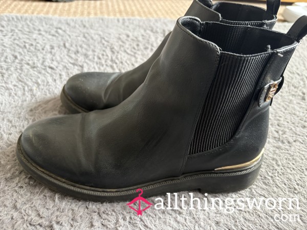Well Used Leather Boots