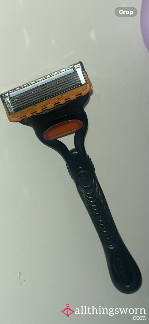 Well Used Razor Head, FULL Body Use