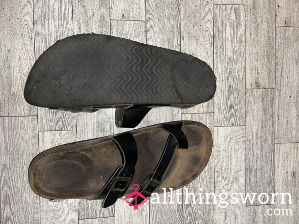 Well Used Scented Strappy Flip Flops