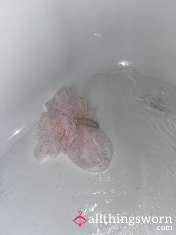 Well Used Shower Scrunchie