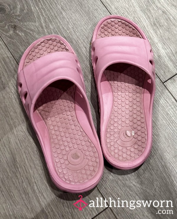 Well Used Shower Shoes