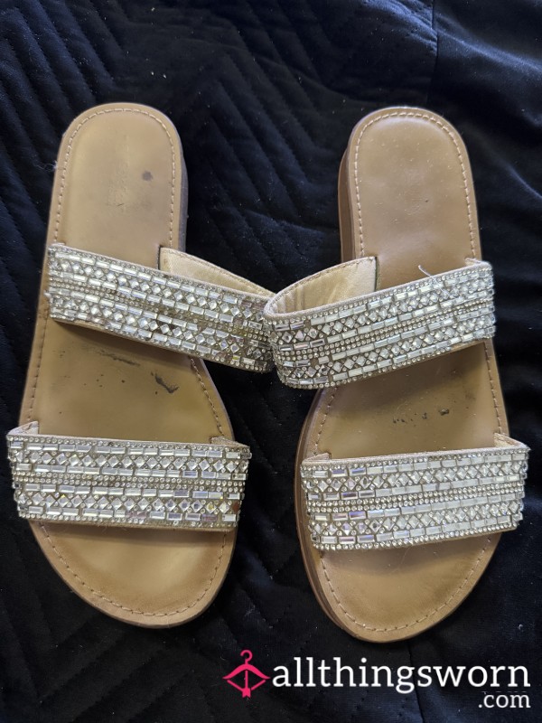 Well-Used Smelly Filthy Sandals – Heavy Wear | Intense Scent