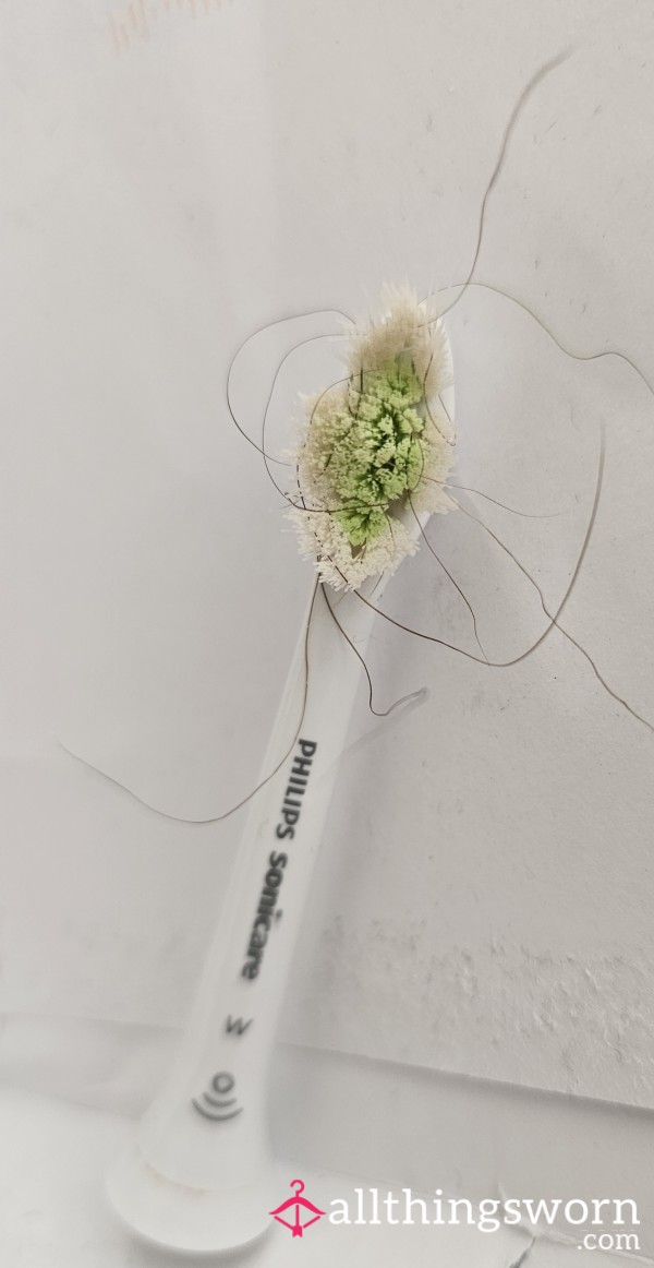 Well Used Sonicare Toothbrush Head, Also Used For S**ual Pleasure