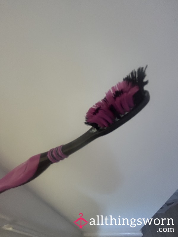 Well Used Tooth Brush 7 Month Old