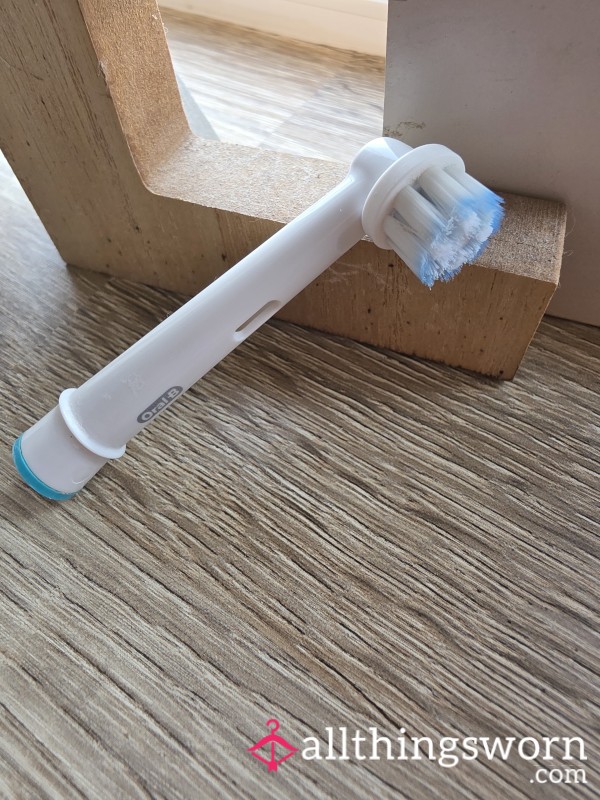 Well Used Toothbrush Head