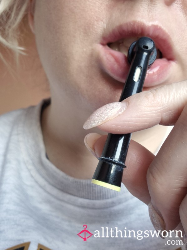 Well Used Toothbrush Head