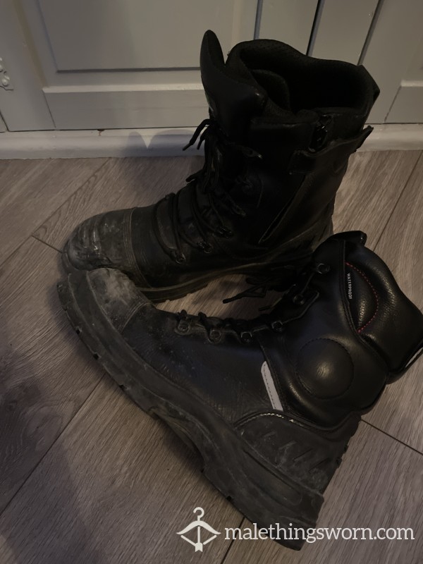 Well Used Work Boot