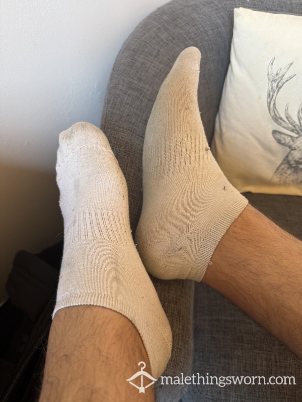Well-worn White Trainer Socks