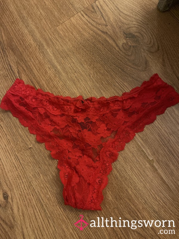 Well-worn 48hr Size 8 Cute Panties