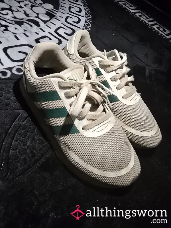 Well Worn Addias Trainers