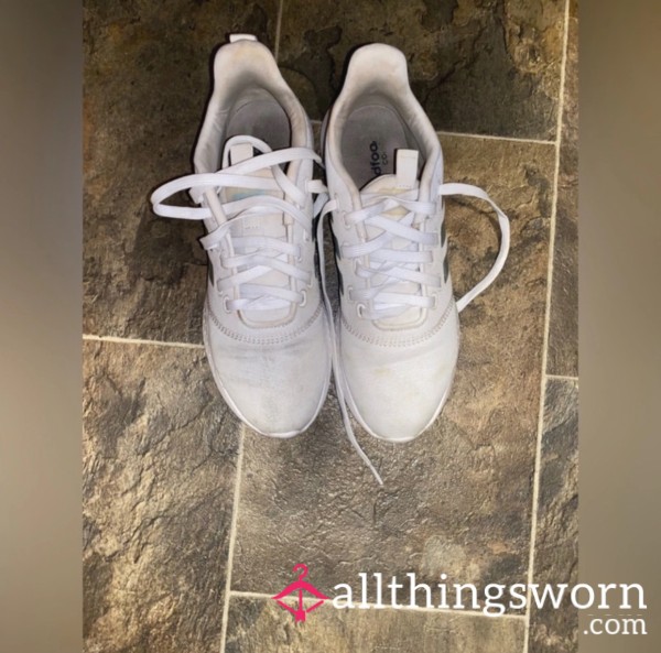 Well-Worn Adidas Sneakers 👟 | Salty Foot Scent | Everyday Wear