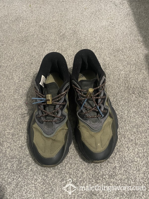 Well Worn Adidas Trainers
