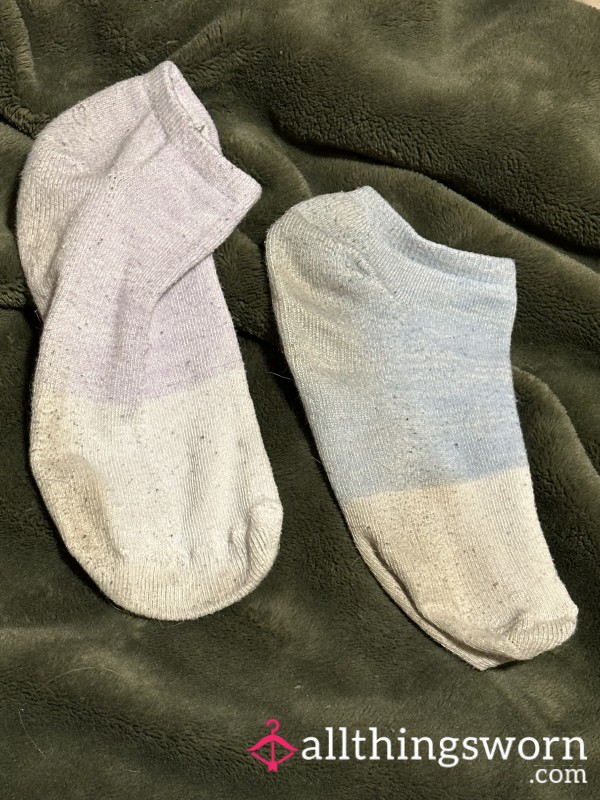Well-Worn Aged Socks