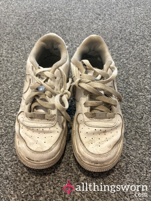 Well Worn Air Force Ones
