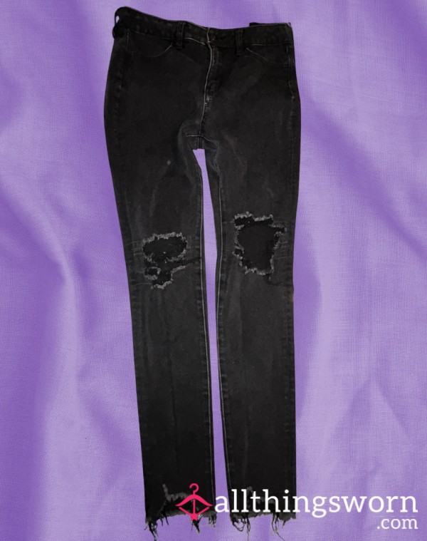 WELL WORN American Eagle Skinny Jeans - Size 8 (worn Since 2019)