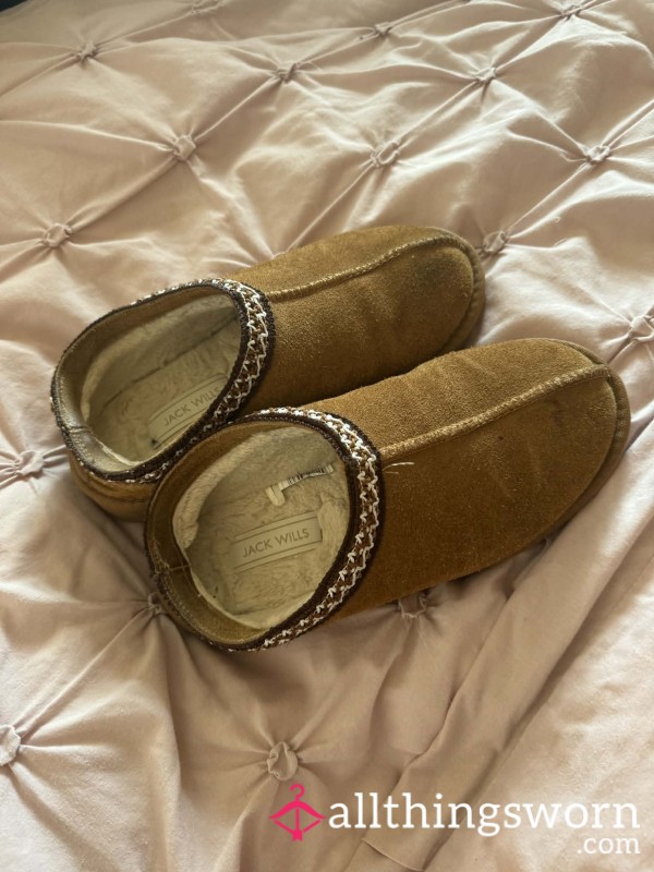 Well Worn And Have A Distinctive Scent