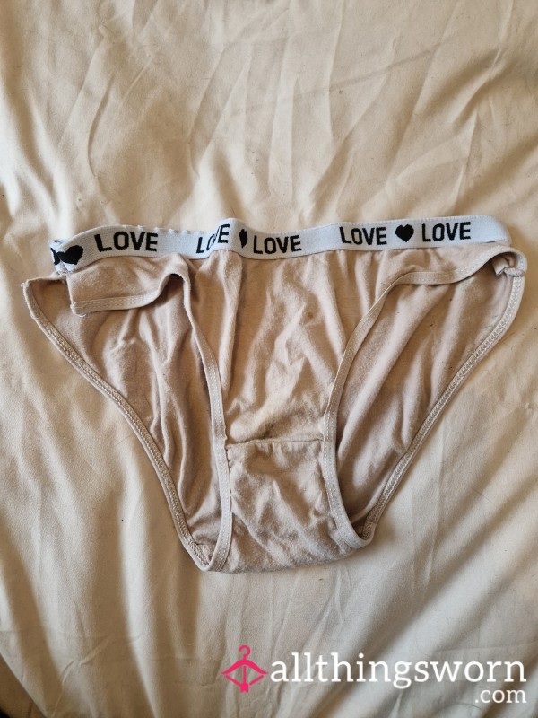 Well Worn And Ripped Panties